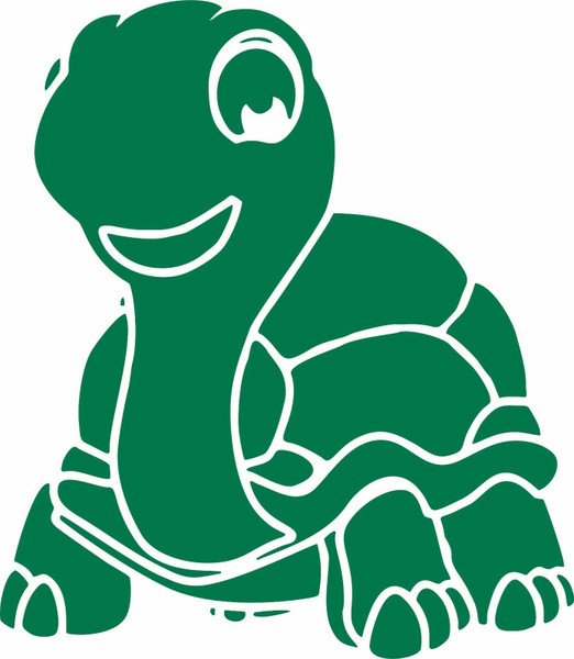 Baby Turtle Ocean Sea Pet Car Truck Window Graphic Vinyl Decal Sticker