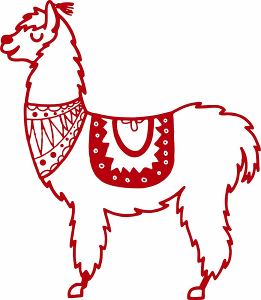 Llama Alpaca Lama Animal Farm Cria Pet Zoo Car Truck Window Vinyl Decal Sticker