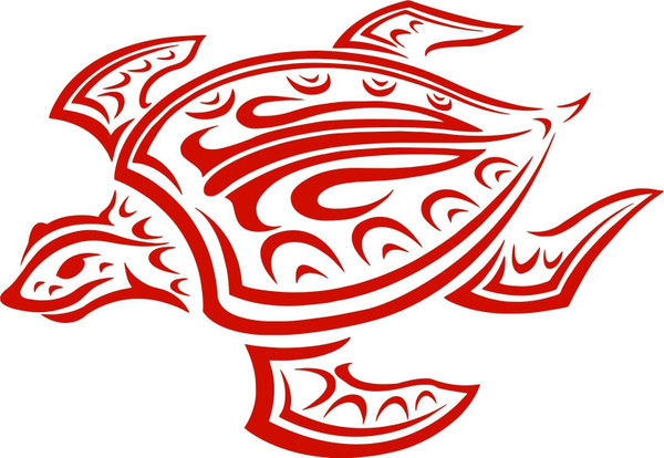Tribal Turtle Ocean Sea Pet Car Tattoo Truck Window Graphic Vinyl Decal Sticker