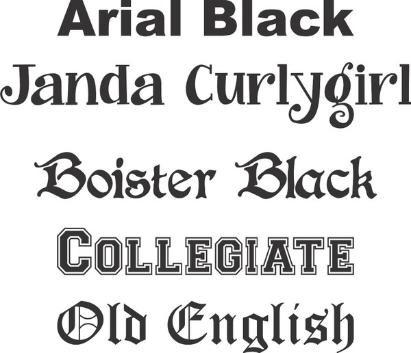 Large Custom Personalized Name Text Sign Window Car Truck Vinyl Decal Sticker