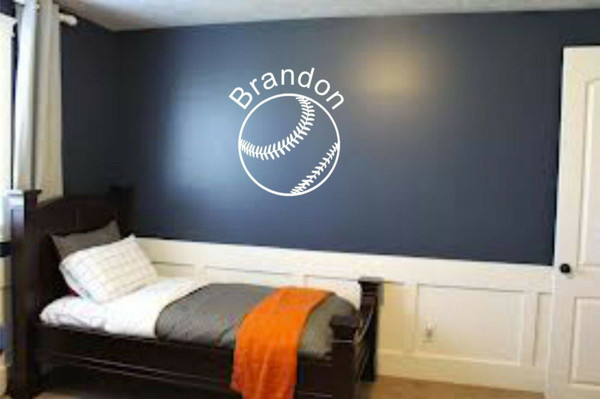 Baseball Sports Teen Kids Boys Room Wall Art Home Decor Mural Vinyl Decal