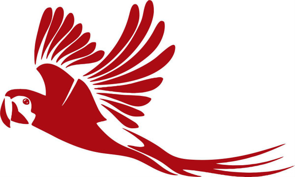 Parrot Bird Jungle Animal Car Truck Window Laptop Vinyl Decal Sticker Red Parrot Bird Jungle Animal Car Truck Window Laptop Vinyl Decal Sticker Red