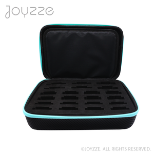 Joyzze™ 22 Piece Blades Case - teal - open
