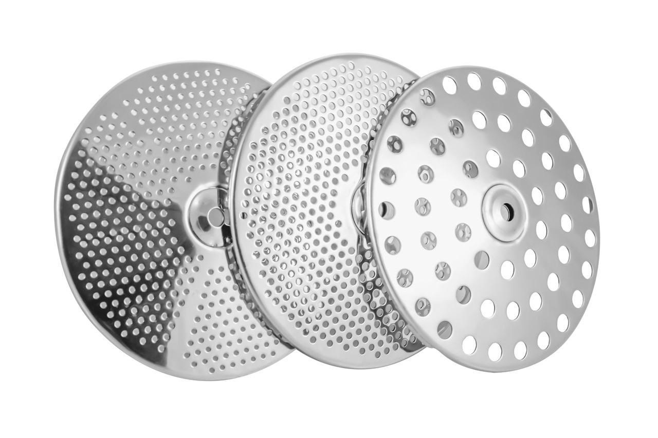 Choice Prep Stainless Steel Rotary Food Mill with 3 XL Sieves - 2