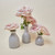 Trio of Hand Thrown Vases - Image 1