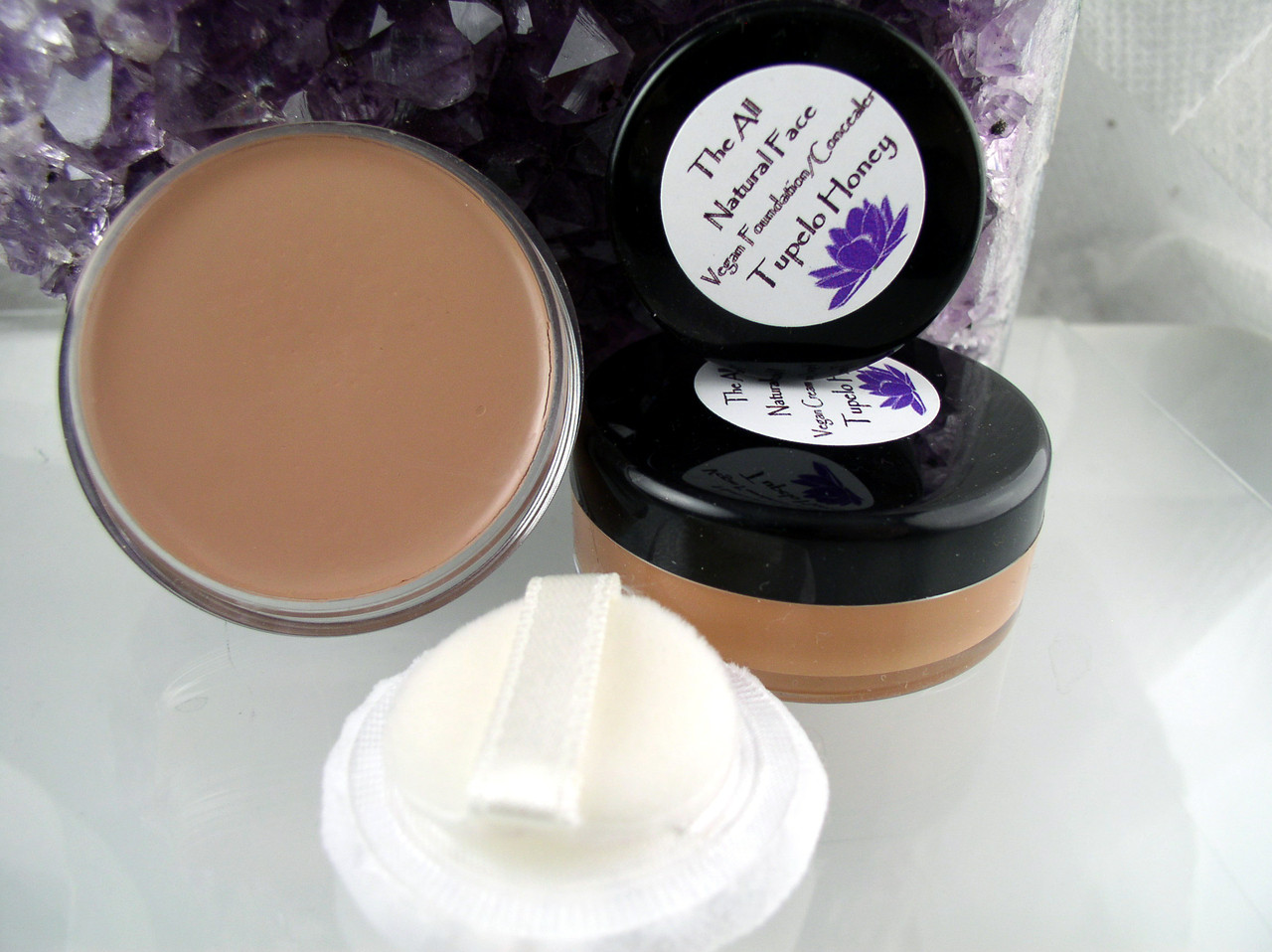 Cream Foundation Pot - The All Natural