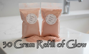 Vegan Large Refill Baggies for 30 Gram Jars of Glow Vegan Large Refill Baggies for 30 Gram Jars of Glow