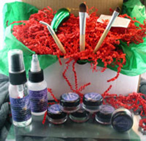 .Vegan Holiday Gift Box Deluxe Shadow Kit AND Glass Christmas Pickle Ornament and Legend of the Christmas Pickle .Vegan Holiday Gift Box Deluxe Shadow Kit AND Glass Christmas Pickle Ornament and Legend of the Christmas Pickle