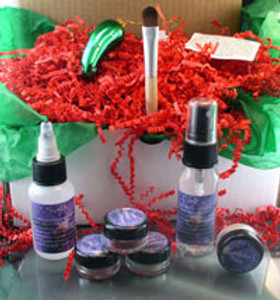 Vegan Holiday Gift Box The Eyes Have It Socking Stuffer Shadow Kit AND Glass Christmas Pickle Ornament and Legend of the Christmas Pickle Vegan Holiday Gift Box The Eyes Have It Socking Stuffer Shadow Kit AND Glass Christmas Pickle Ornament and Legend of the Christmas Pickle
