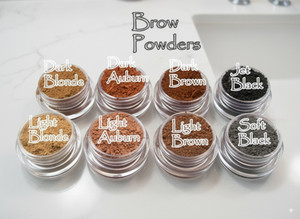 Vegan Brow Mineral Powders Vegan Brow Mineral Powders