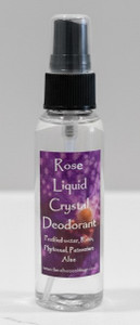 Spray On Liquid Crystal Deodorant Rose Spray On Liquid Crystal Deodorant Rose