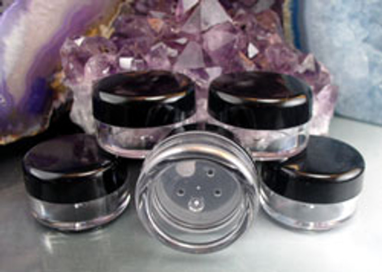 Empty 5 Gram  Jars With Sifter Seals