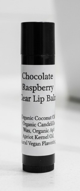 Flavor Infused Chocolate Raspberry Lip Balm