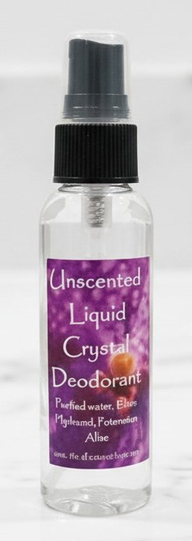 Spray On Liquid Crystal Deodorant Unscented