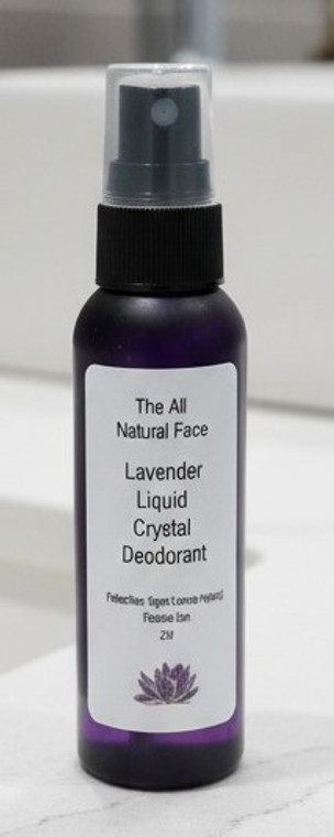 Spray On Liquid Crystal Deodorant Lavender