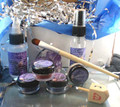 Vegan Hanukkah Gift Box Eyes Have It Stocking Stuffer Shadow Kit AND Wooden DreidelFrom theallnaturalface