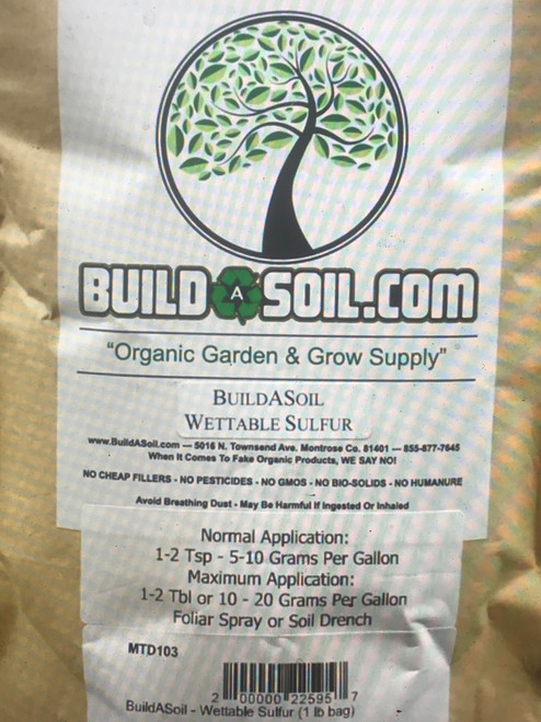 can be used as a dust or spray when mixed with water. Controls spider mites, aphids, russet mites, fungus gnats and more. Also use for mildews and molds, sulfur Controls Black Spot, Powdery Mildew, Leaf Spot, Rust, use only in veg and early flower