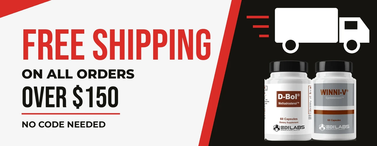 Free shipping on all orders over $150 - no code needed