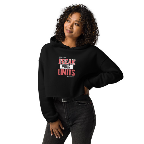 Crop Hoodie - BREAK YOUR LIMITS