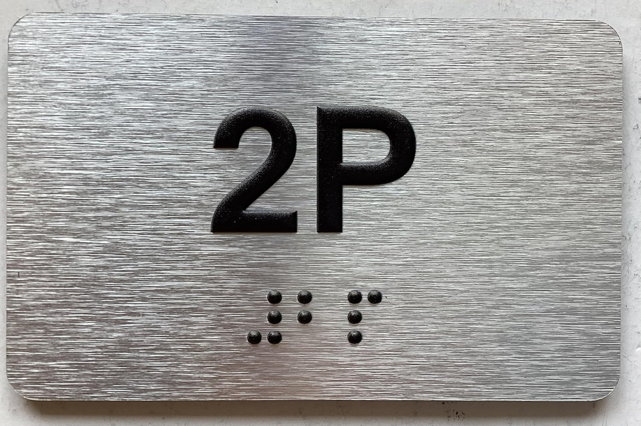 Apt number sign/Unit Number sign with Raised letters/Image & Grade 2 ...