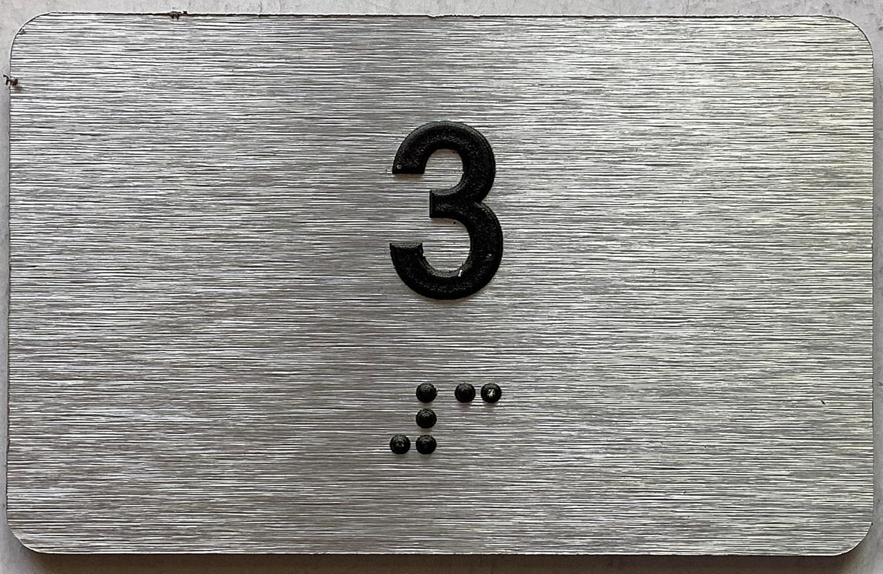 Apartment number sign - Unit number SIGN / Suite sign comes with Raised ...