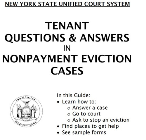 Tenant's and LandloardGuide: Nonpayment Eviction Case