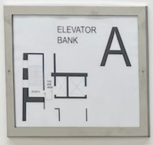 Evacuation plane frame