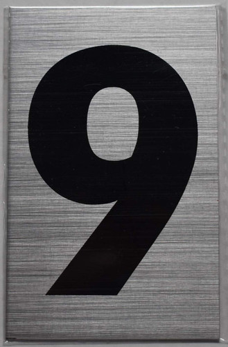Apartment Number SignNine