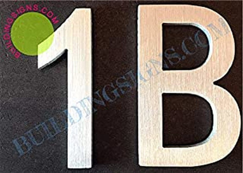 Apartment Number 1B Sign