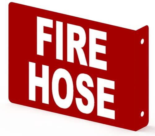 Fire Hose 3D Projection sign/Fire Hose SIGNAGE Fire Hose 3D Projection sign/Fire Hose SIGNAGE