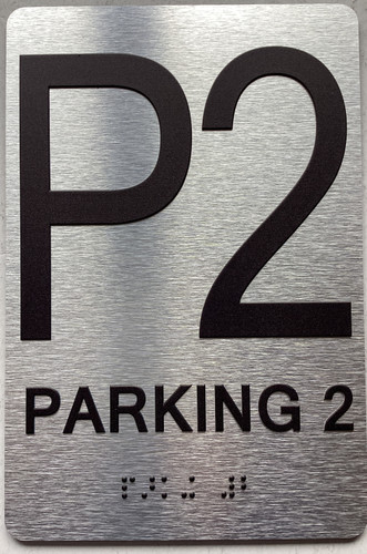 FLOOR P2 - PARKING 2 Sign