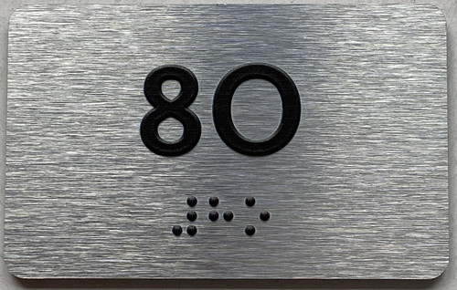 APT# 8O SILVER Sign