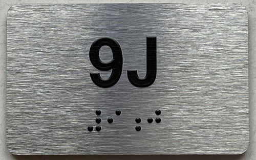 APT# 9J SILVER Sign