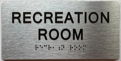 RECREATION Room Sign
