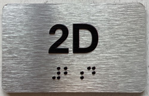 APT# 2D Sign
