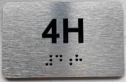 APT# 4H Sign