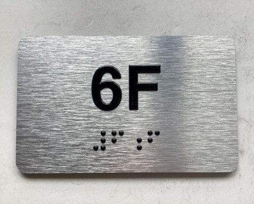 APT# 6F Sign