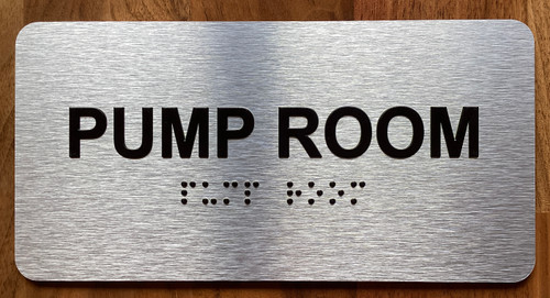 The Pump Room Sign