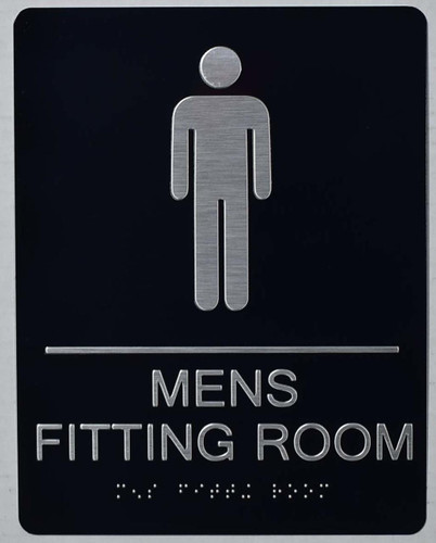 MenS Fitting Room Sign - MenS Fitting Room Sign -