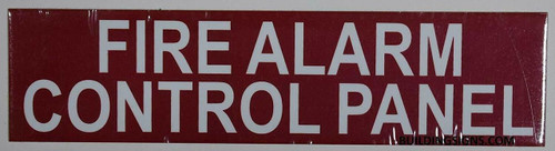 FIRE Alarm Control Panel Sign