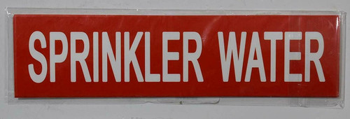 Sprinkler Water