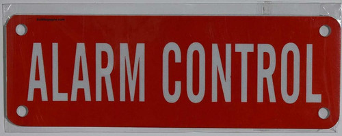 Alarm Control Sign Alarm Control Sign