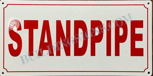 Standpipe Sign