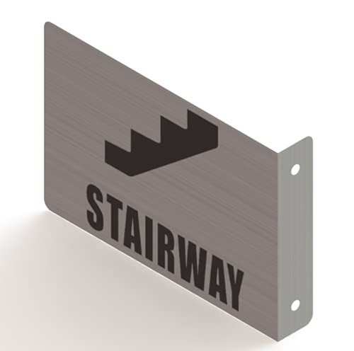 Stairway Projection Sign- Stairway 3D Sign Stairway Projection Sign- Stairway 3D Sign