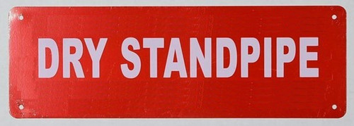 Dry Standpipe Sign