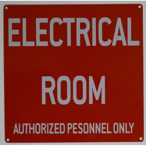 ELECTRICAL ROOM SIGN ELECTRICAL ROOM SIGN