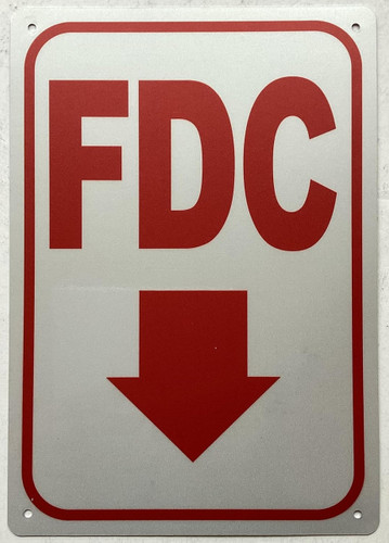 FDC SIGN ARROW DOWN FDC SIGN ARROW DOWN