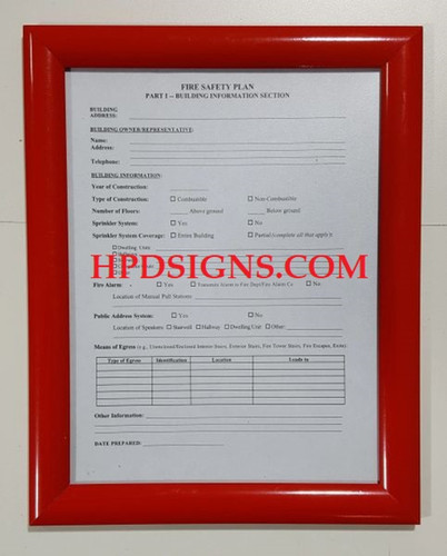NYC HPD FIRE SAFETY PLAN