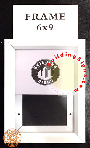 6" x 9" inspection visit card,