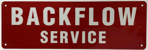Backflow service SIGN
